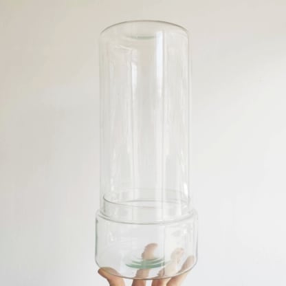 szklany klosz cylinder 33 cm